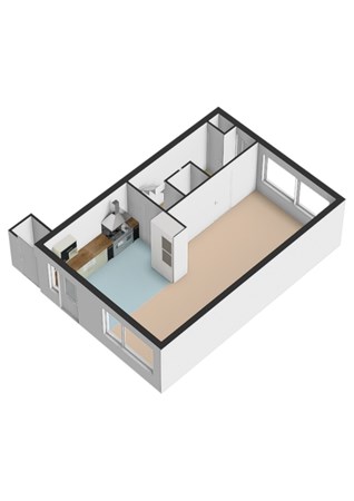 Floorplan - Zonegge 16 21, 6903 GN Zevenaar